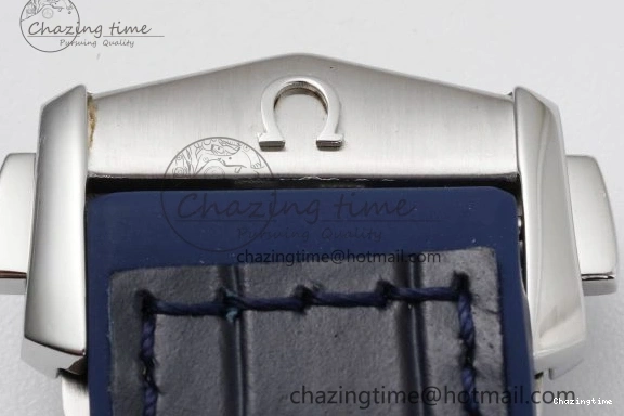 0114 Constellation Blue Ceramic SS 8F 1:1 Best Edition Blue Dial on Blue Gummy Strap A TravelReady 7800